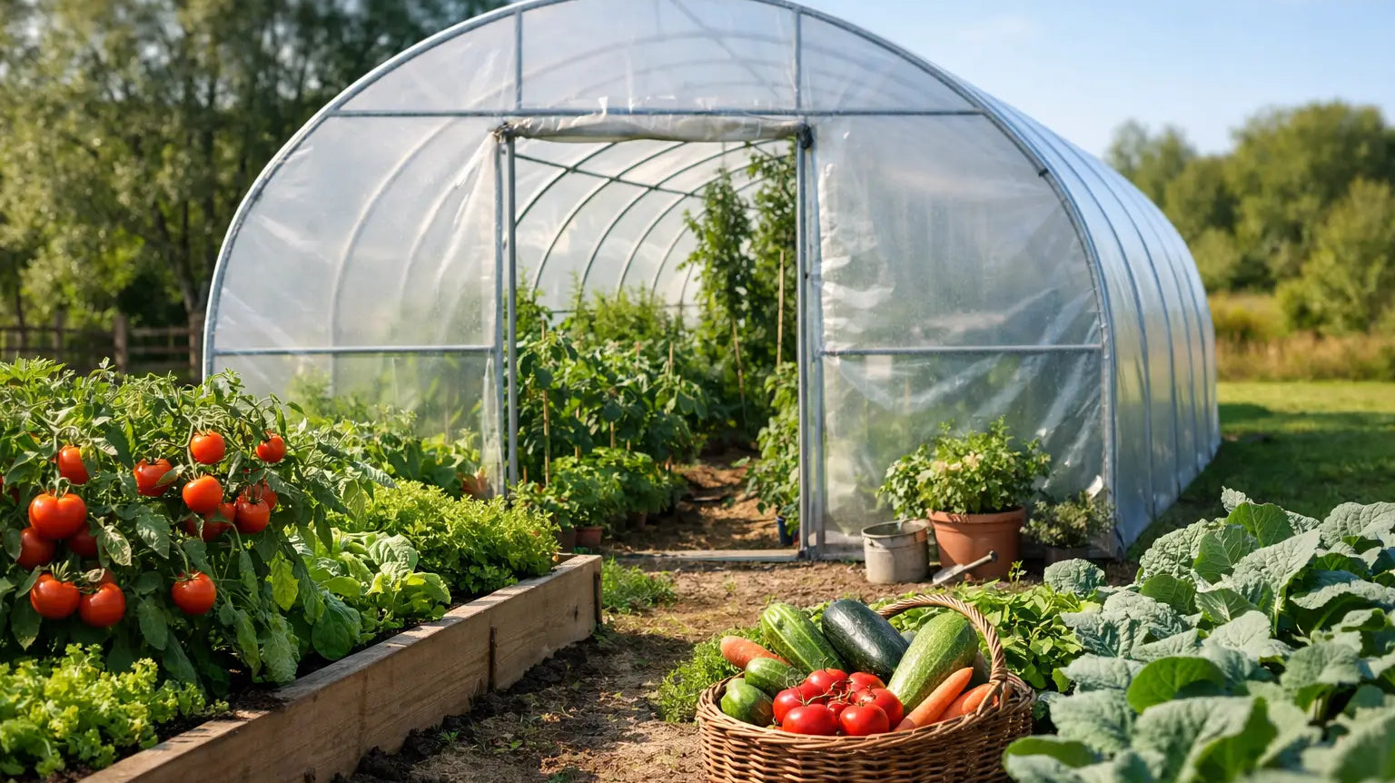 Best Polytunnel for Home Growing