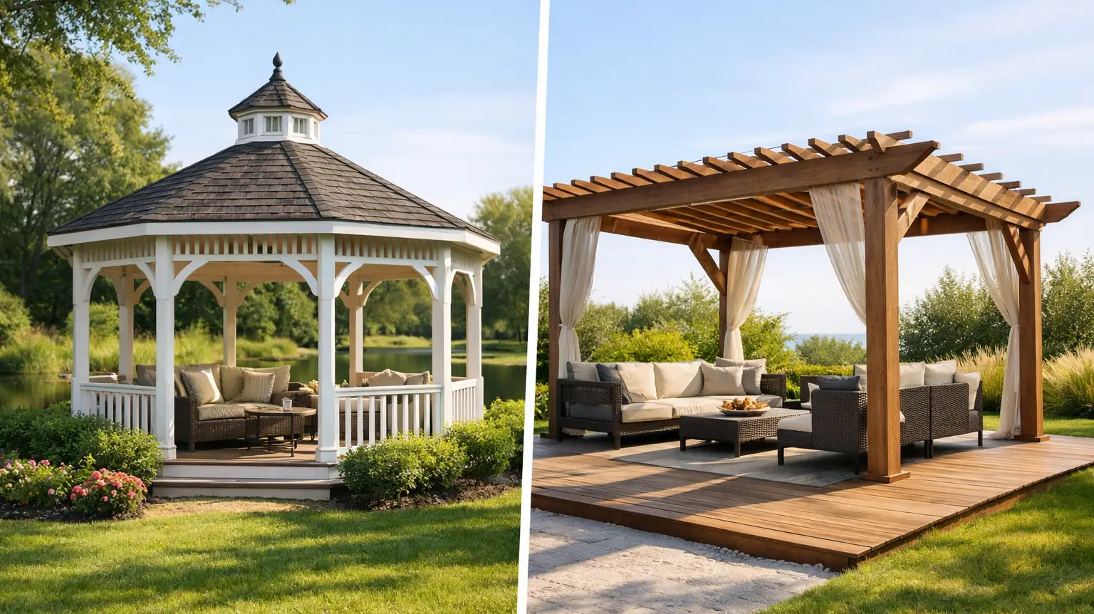 Gazebo vs Pergola Pros: Which Suits You?