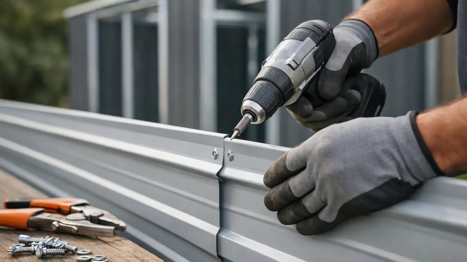 How to Assemble Metal Shed Panels Properly