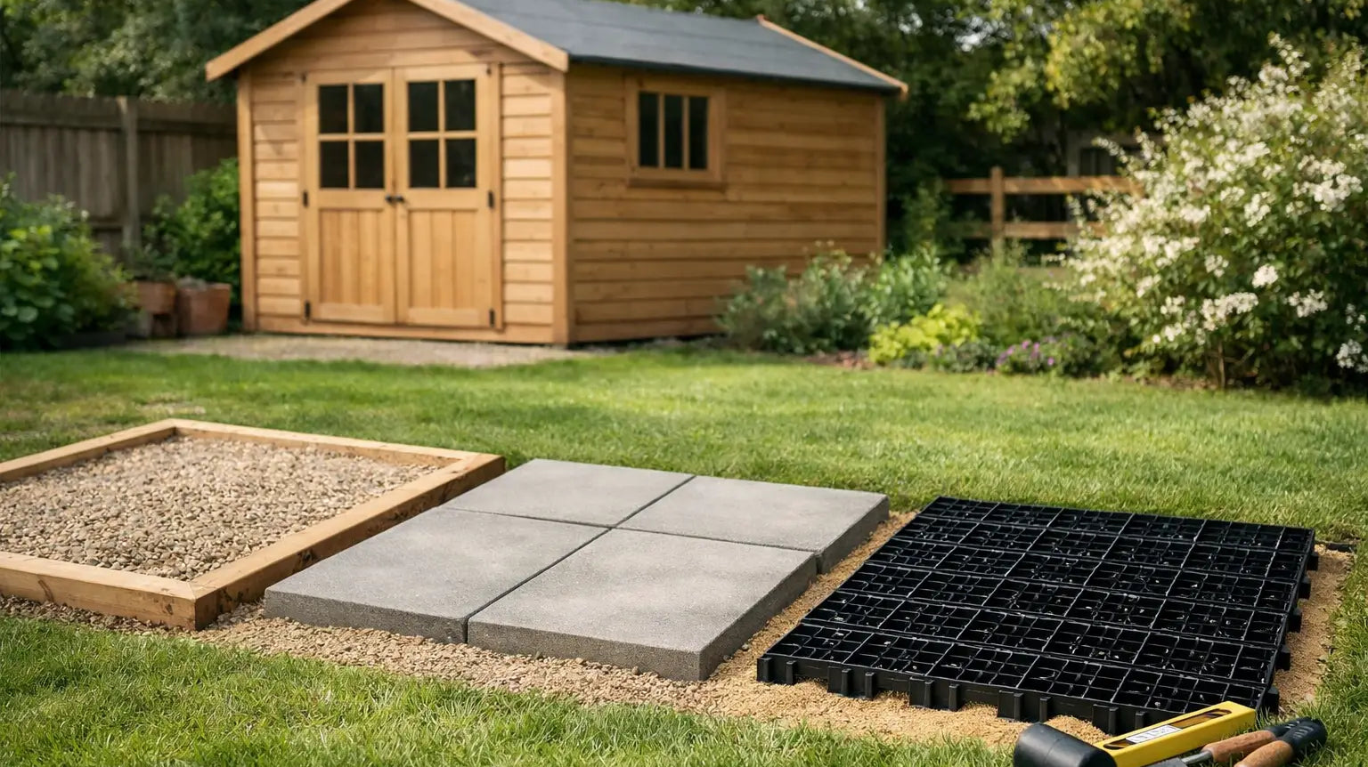 Which Shed Base Is Best for Your Garden?