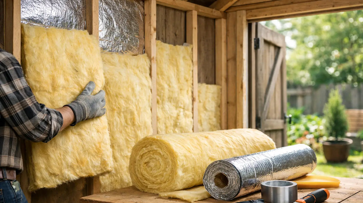 How to Insulate a Garden Shed for Year-Round Use