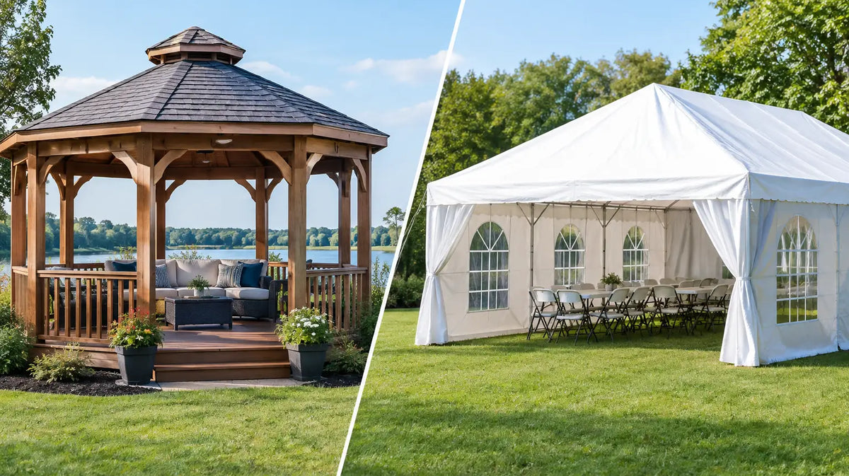 Gazebo Versus Party Tent: Which Should You Buy?
