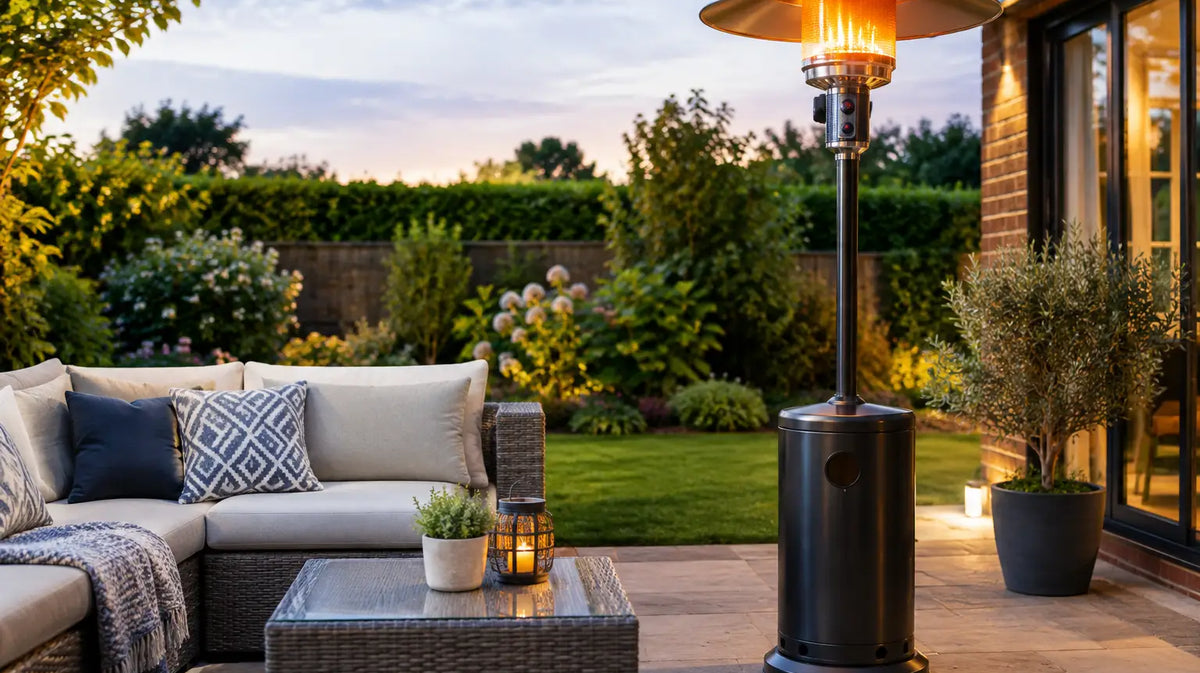 Buying Guide for Patio Heaters for UK Gardens