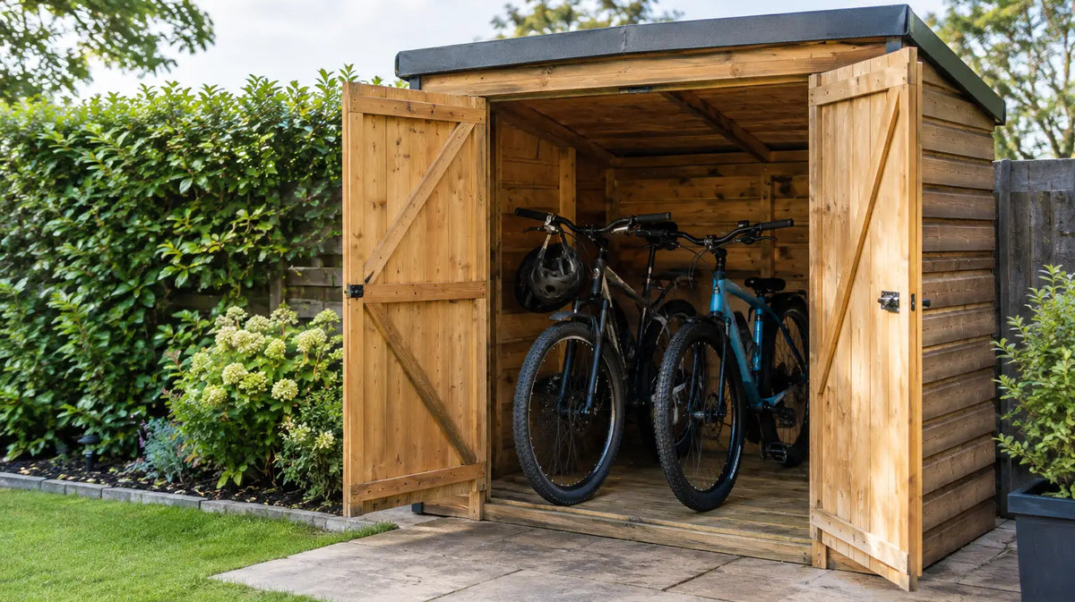 A Bike Shed Security Guide for UK Gardens