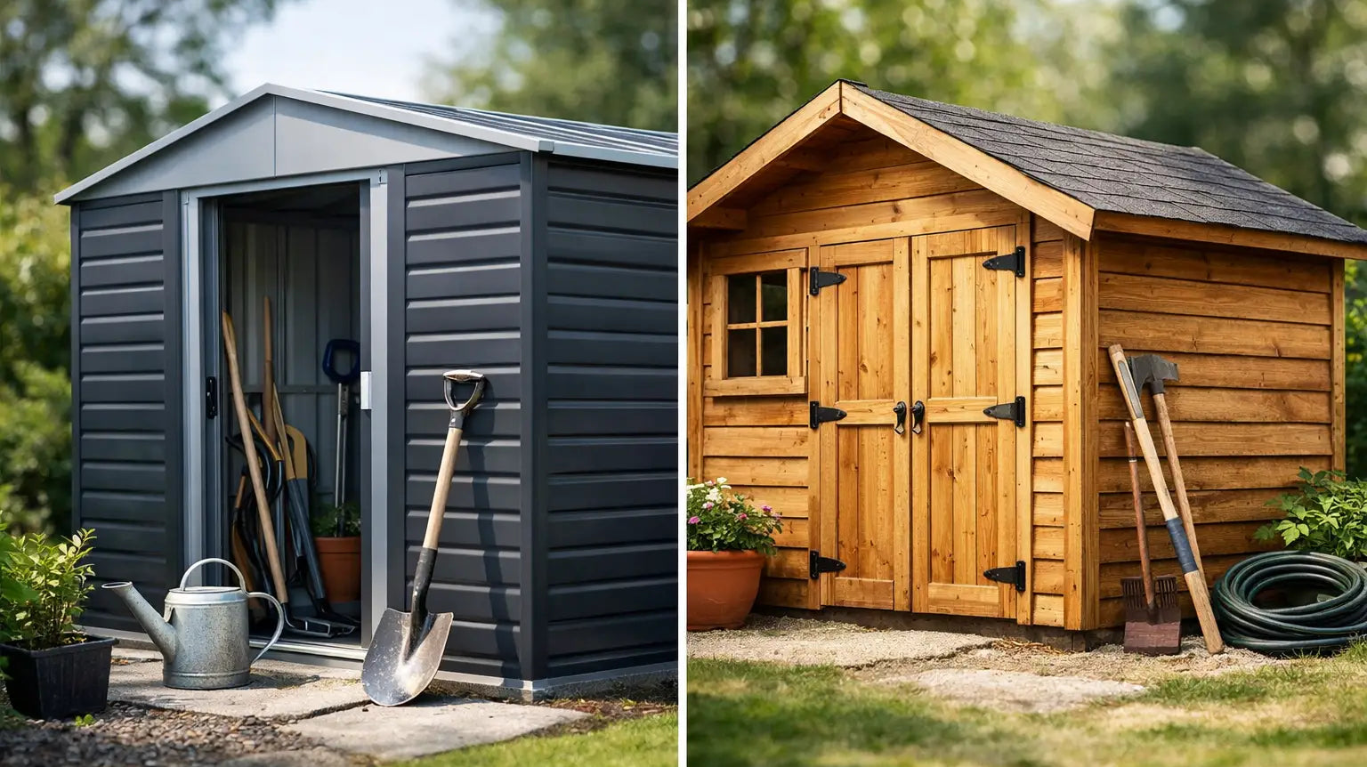 Metal Shed vs Wooden Shed: Which to Buy?