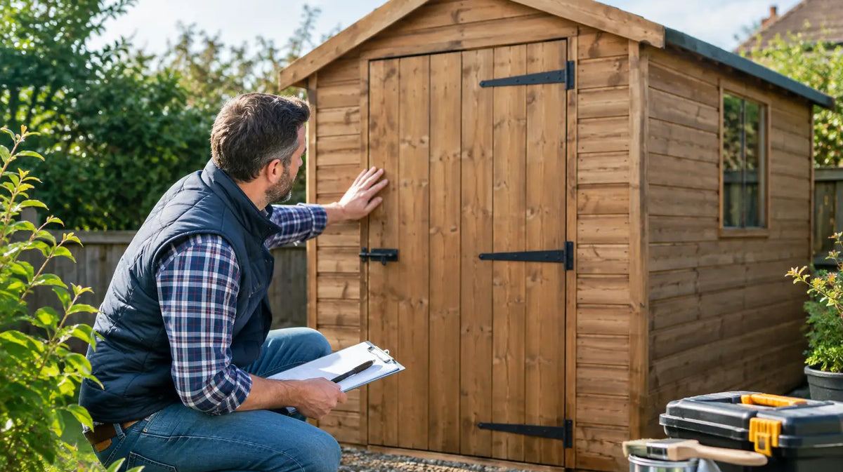 Wooden Shed Maintenance Checklist for UK Homes