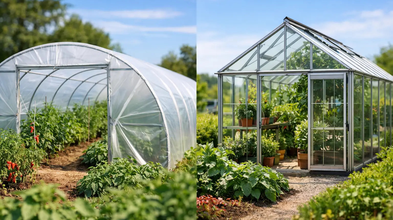 Polytunnel vs Greenhouse Pros Compared