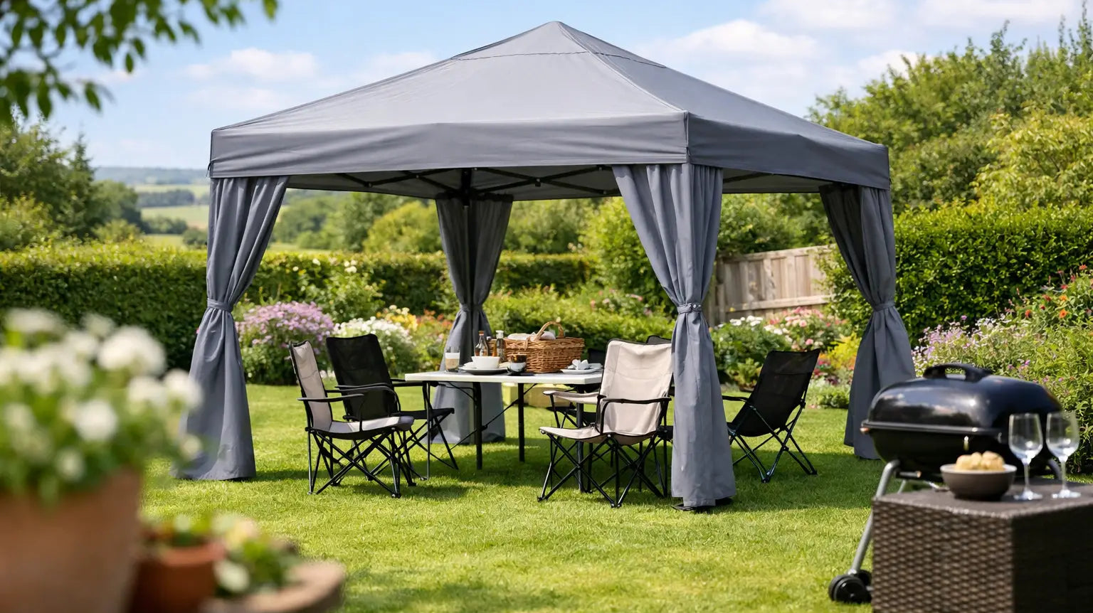 Pop Up Gazebo Buying Guide for UK Gardens