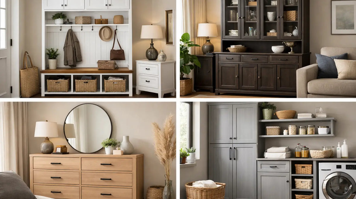 Best Home Storage Cabinets for Every Room