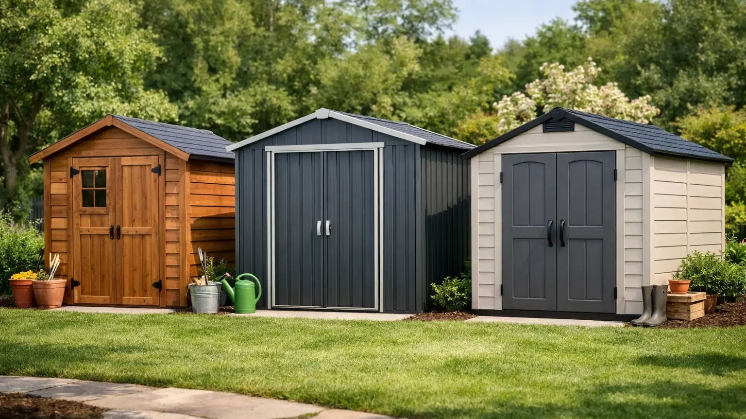 Ultimate Garden Shed Guide: Wood, Metal & Plastic