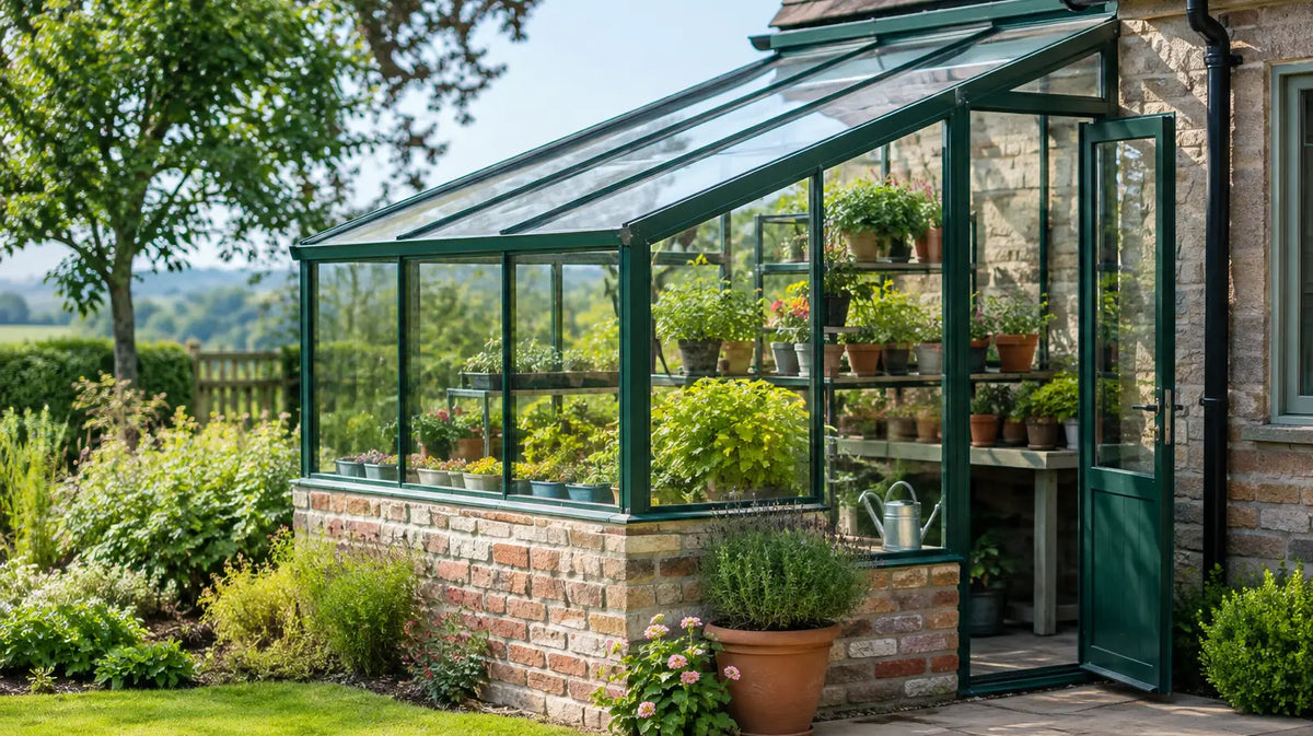 Best Lean To Greenhouses for UK Gardens