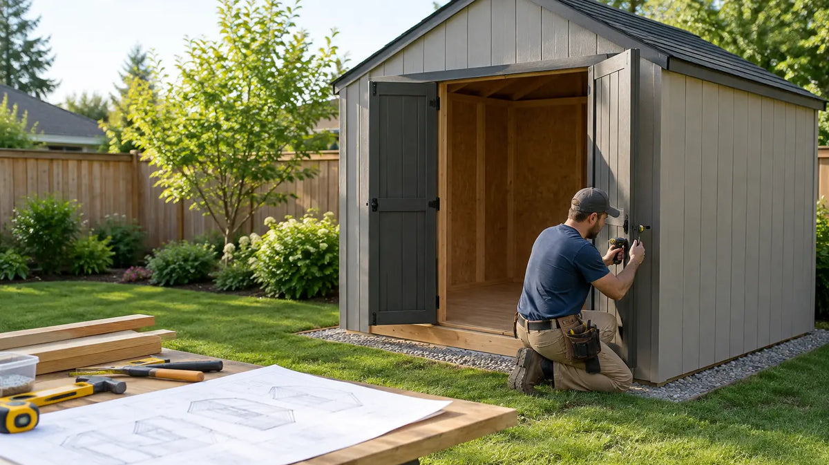 Garden Shed Installation Example: A Practical Plan