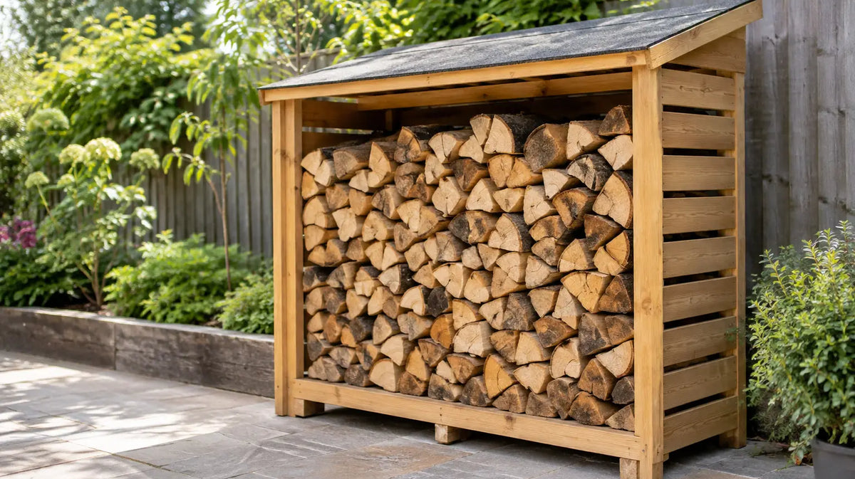 Best Garden Log Stores for Dry Firewood at Home