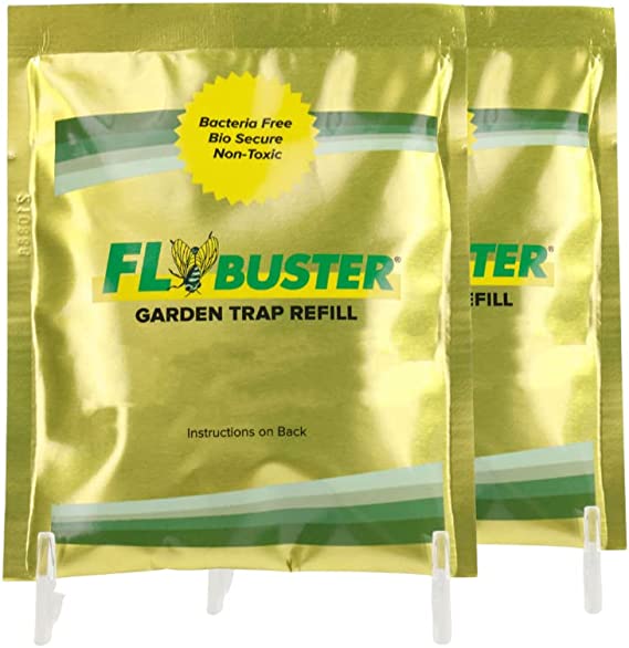 Flybuster Garden Fly Trap Bait Refill Packet (2-pack) - anydaydirect
