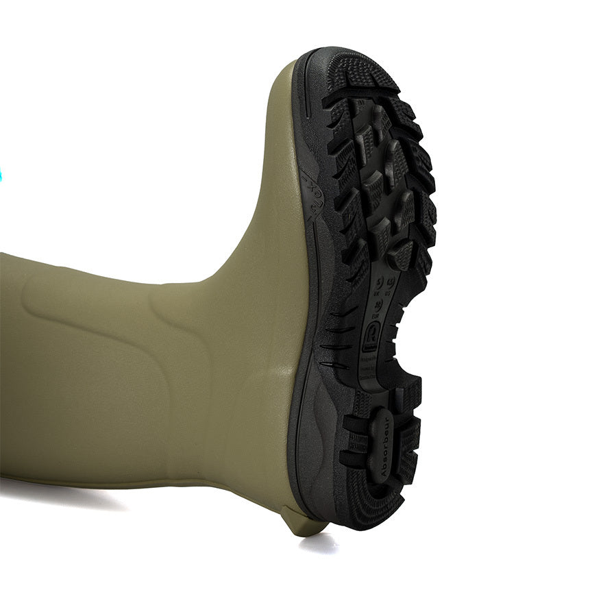 Rouchette Veneur Neoprene Lady Boot - Khaki - anydaydirect