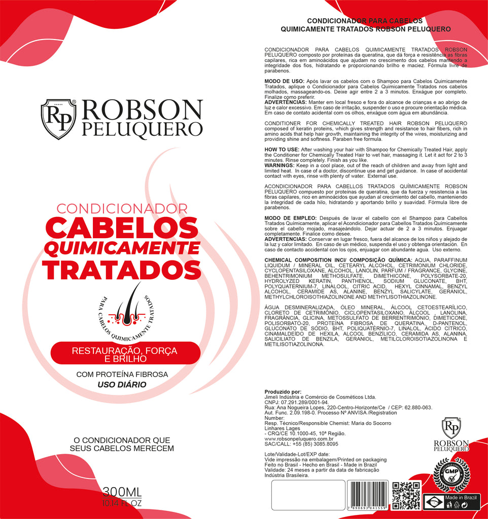 Robson Peluquero - Chemically Treated Hair Conditioner 300ml - anydaydirect