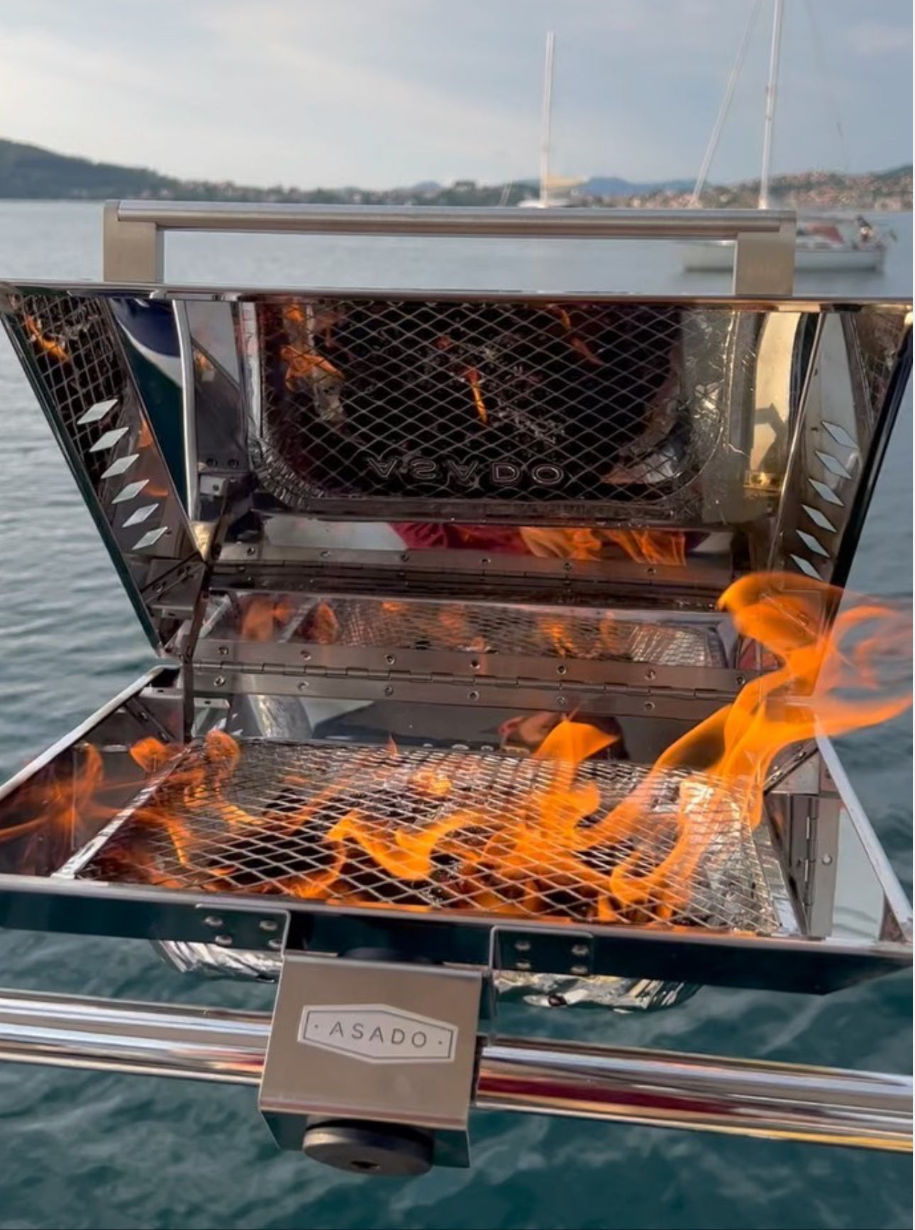 Asado Deluxe Boat BBQ - anydaydirect