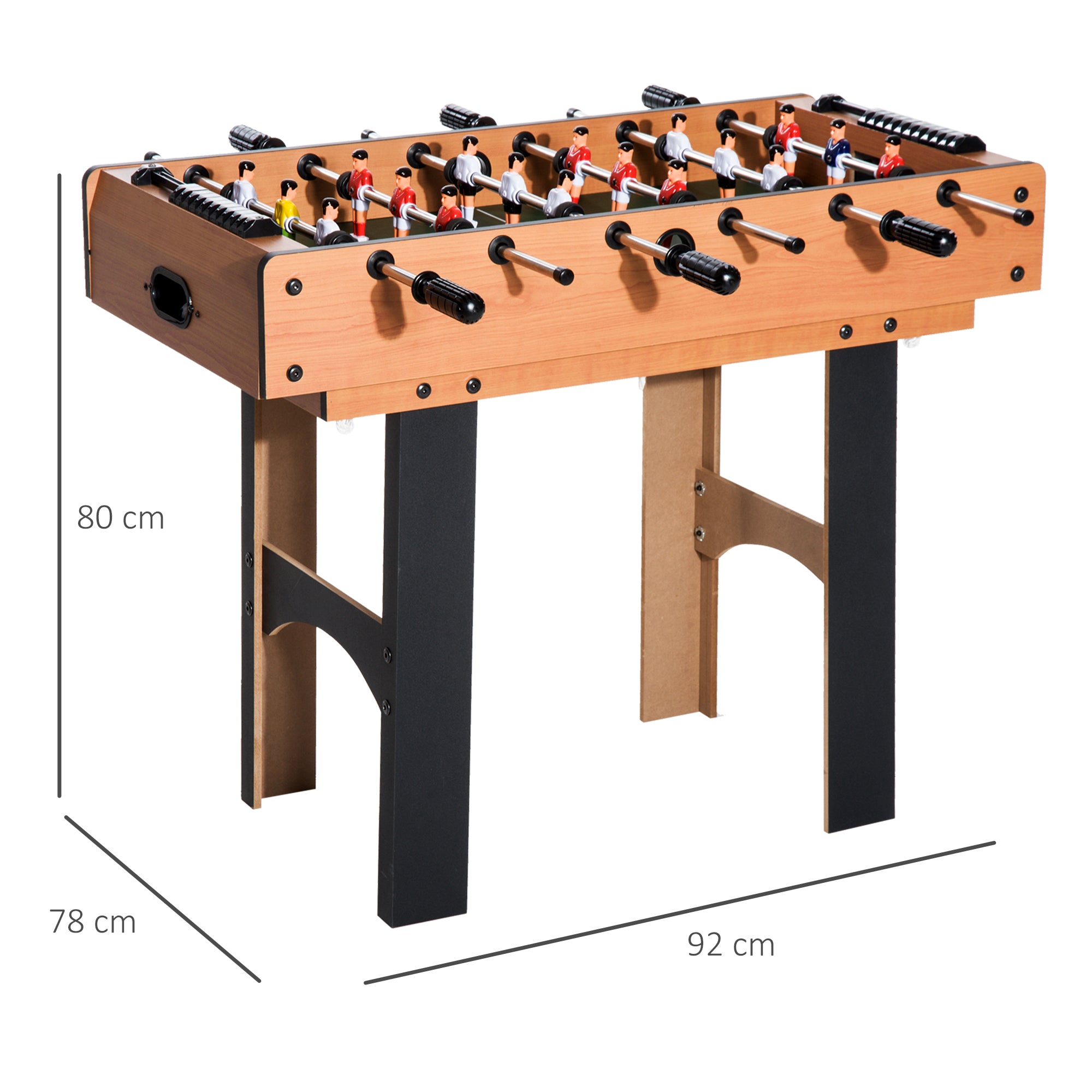 HOMCOM 4 in 1 Multi Games Table Hockey Foosball Mini Billiards Pool Table Set 2 Types - anydaydirect