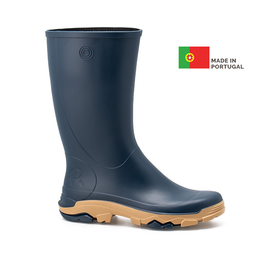 Rouchette Remoove Wellington Boots - Navy - anydaydirect