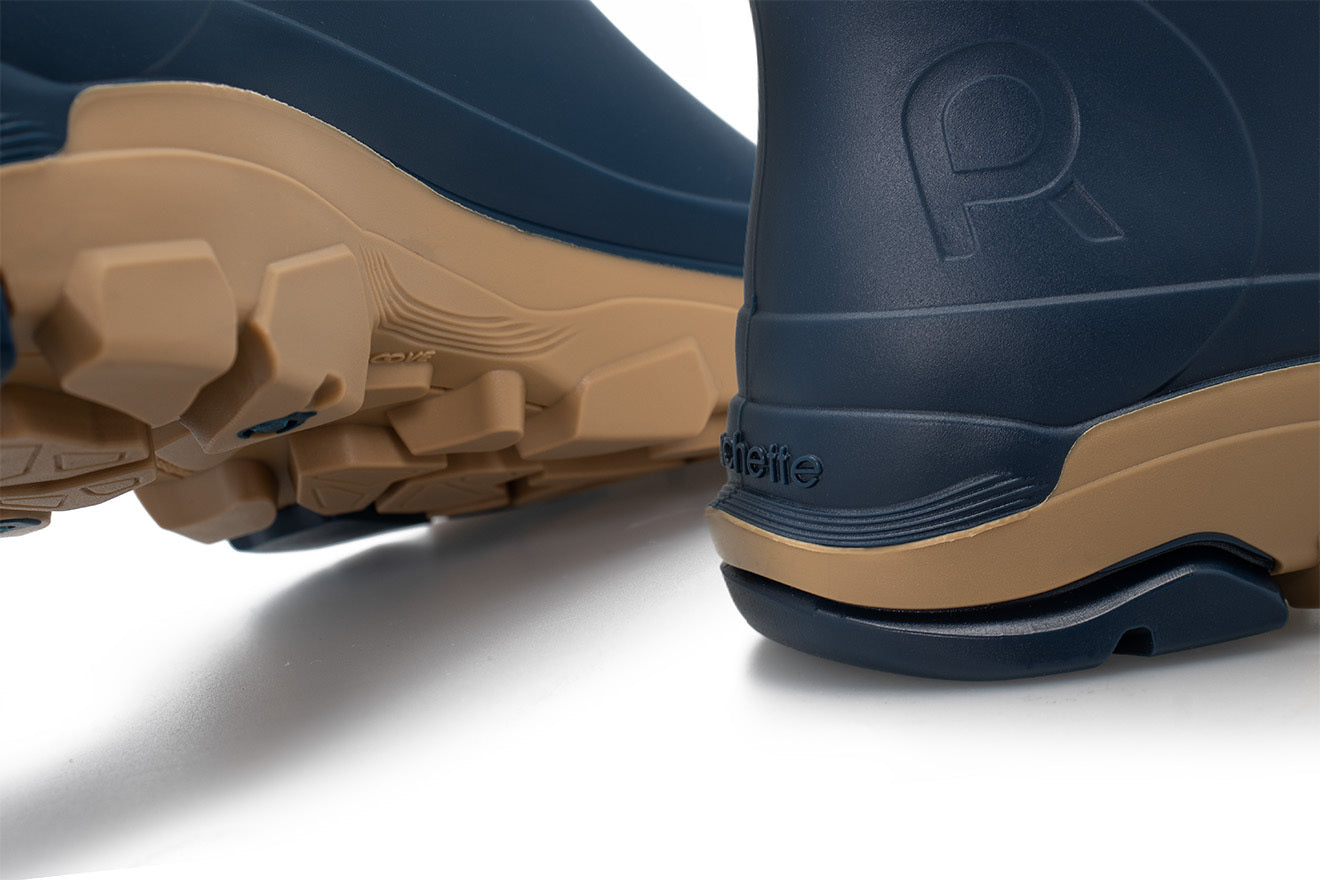 Rouchette Remoove Wellington Boots - Navy - anydaydirect