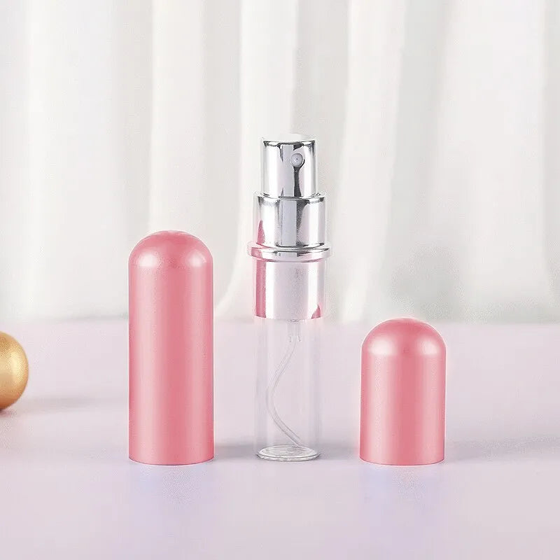 Spot Supply Perfume Bottle Fire Extinguisher Bottles 5ml Portable Cosmetic Bottle Thin Spray Travel Bottle Two Round - anydaydirect