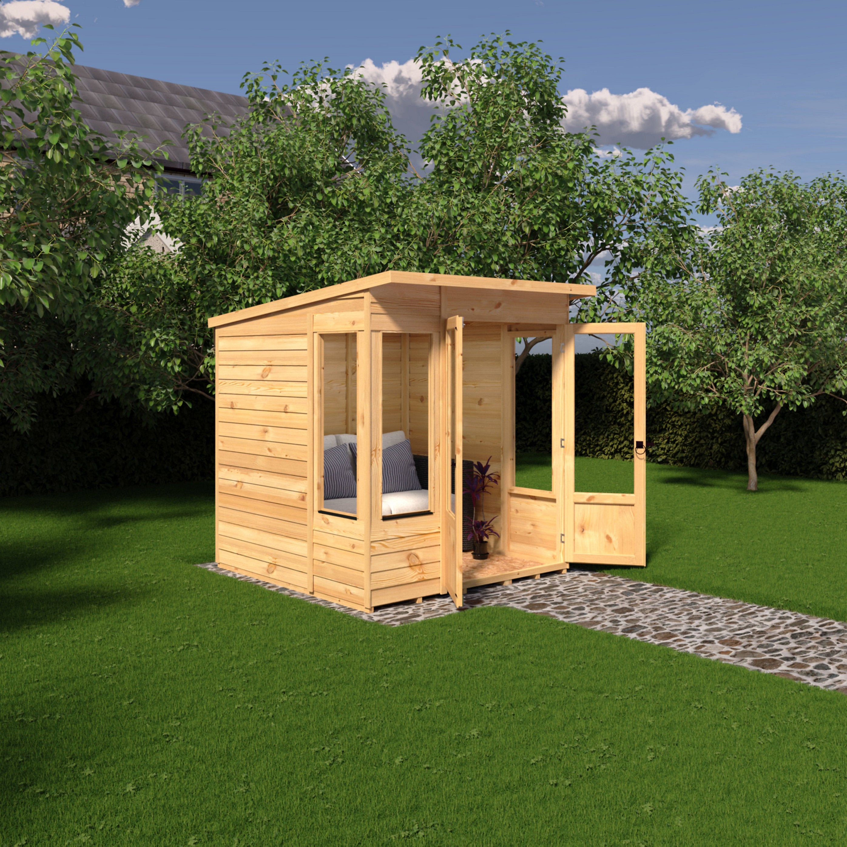 Shire Alora 6x6 Pent Summerhouse
