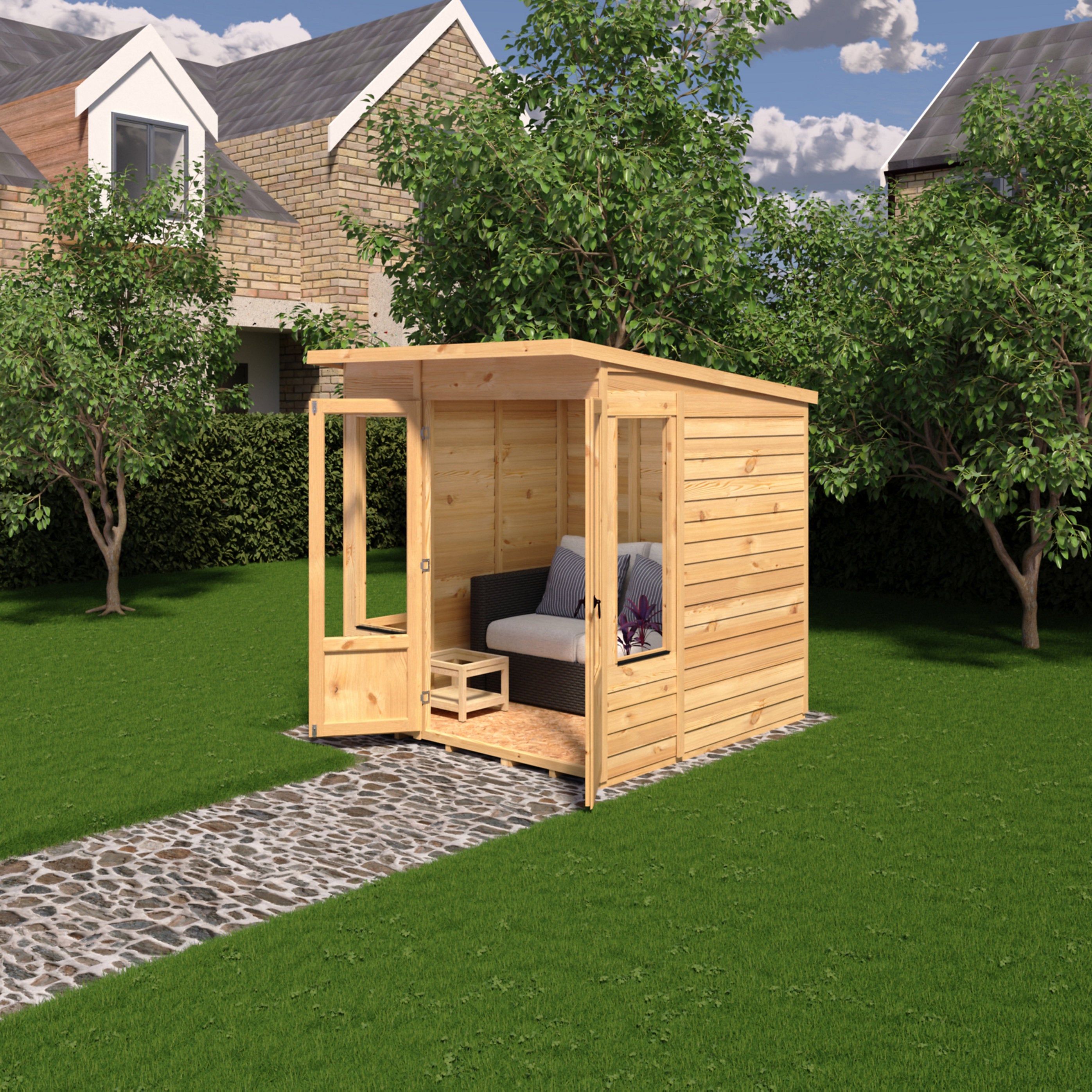 Shire Alora 6x6 Pent Summerhouse