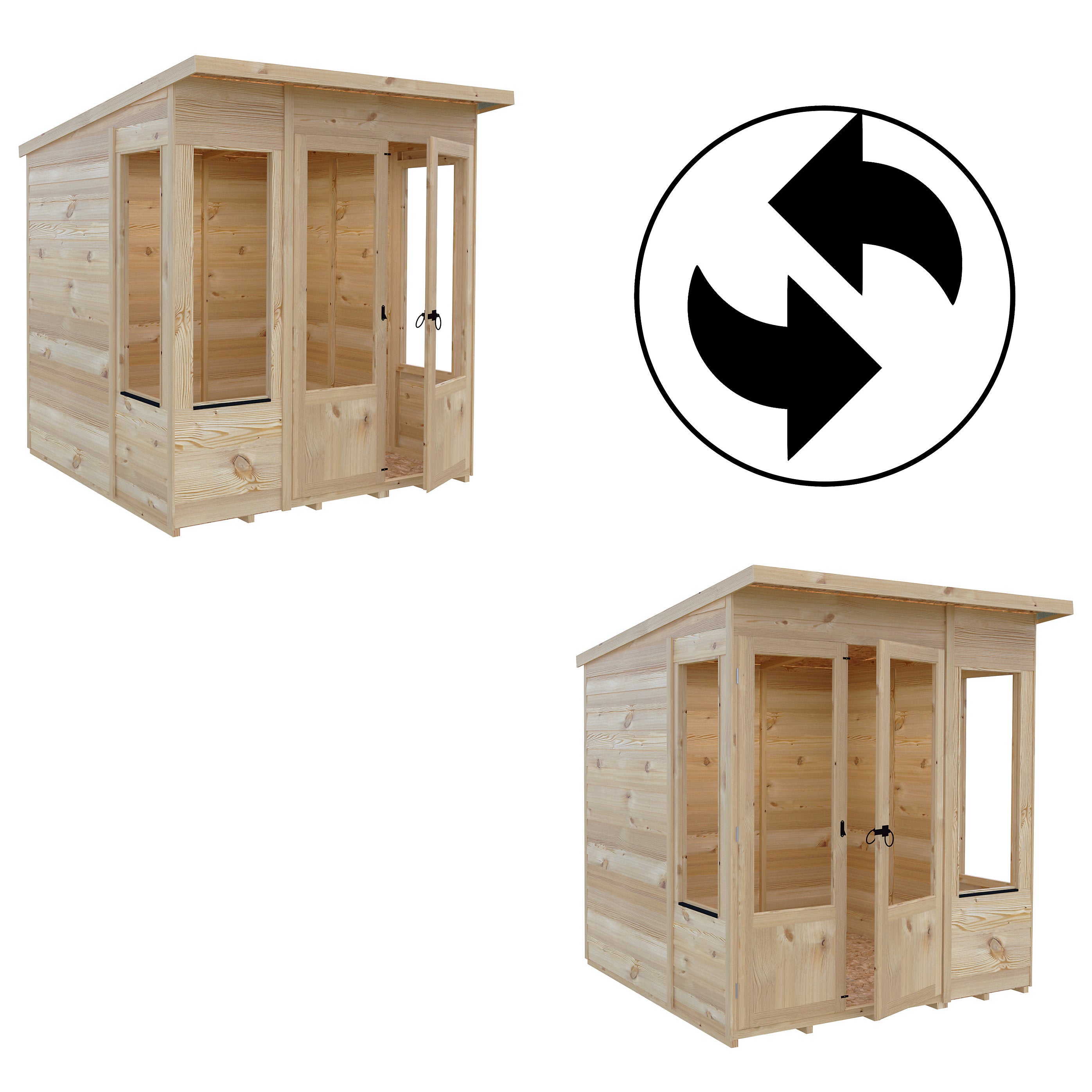 Shire Alora 6x6 Pent Summerhouse