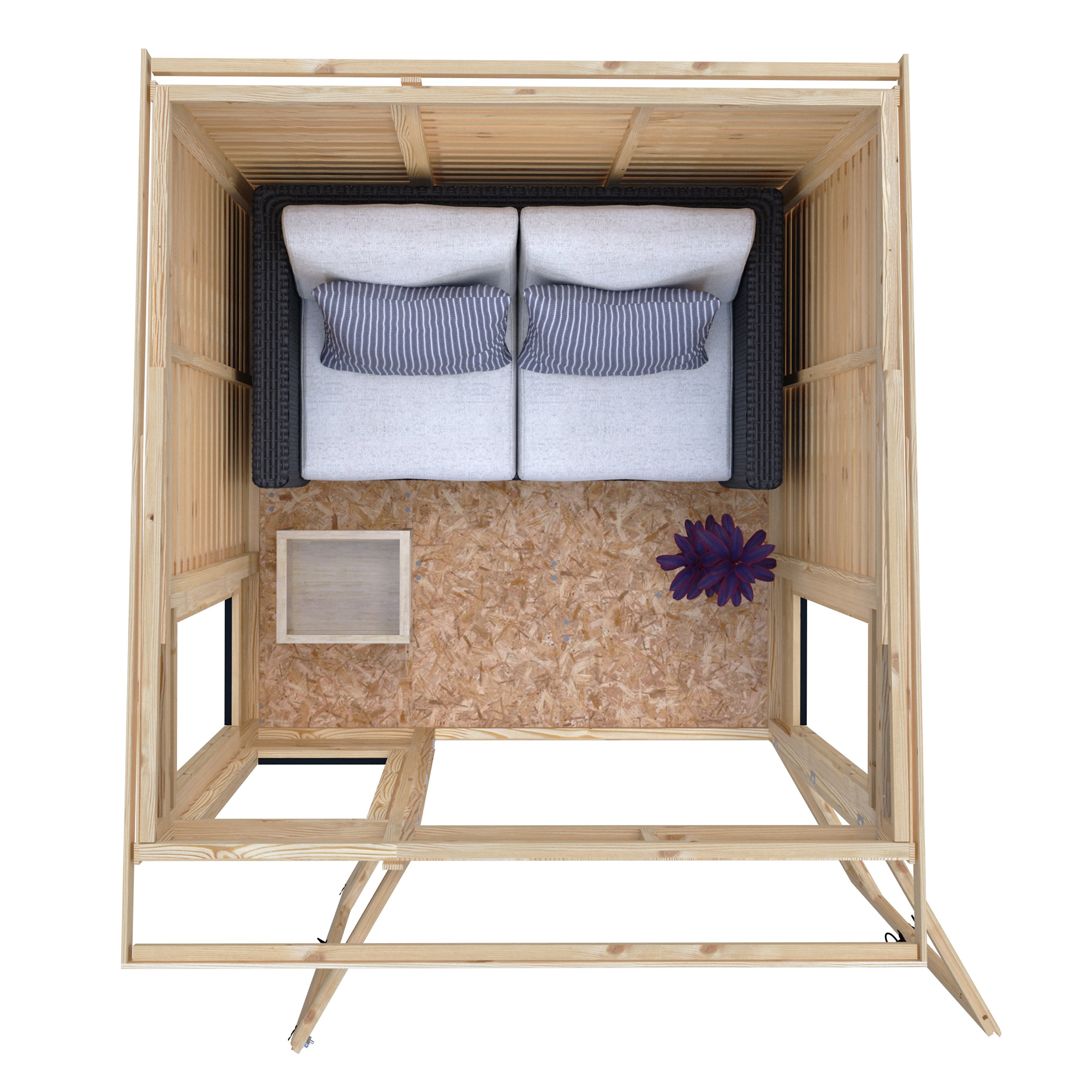 Shire Alora 6x6 Pent Summerhouse