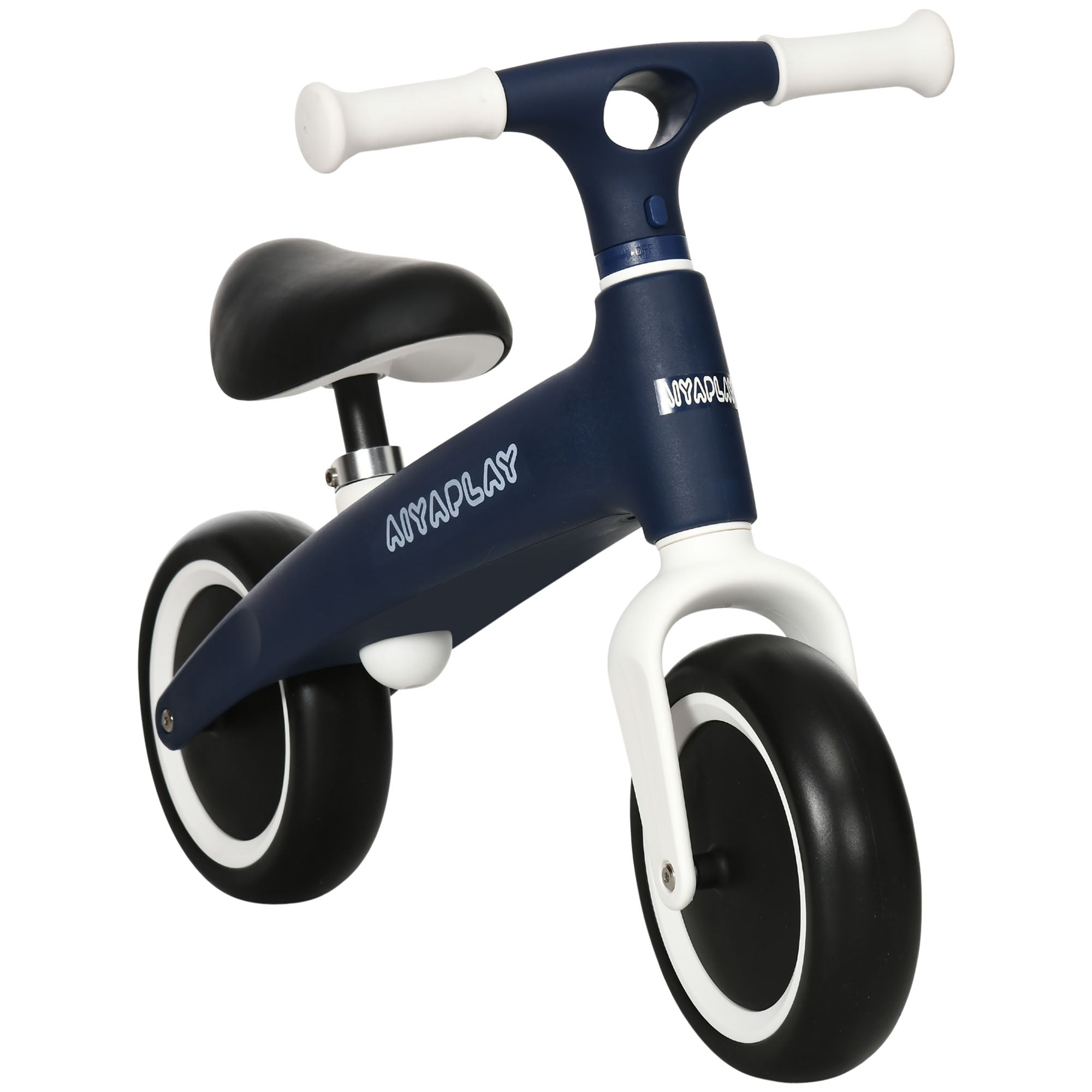 AIYAPLAY Toddler Balance Bike, Adjustable Seat for Ages 1.5-3, Lightweight Design, Sky Blue - anydaydirect