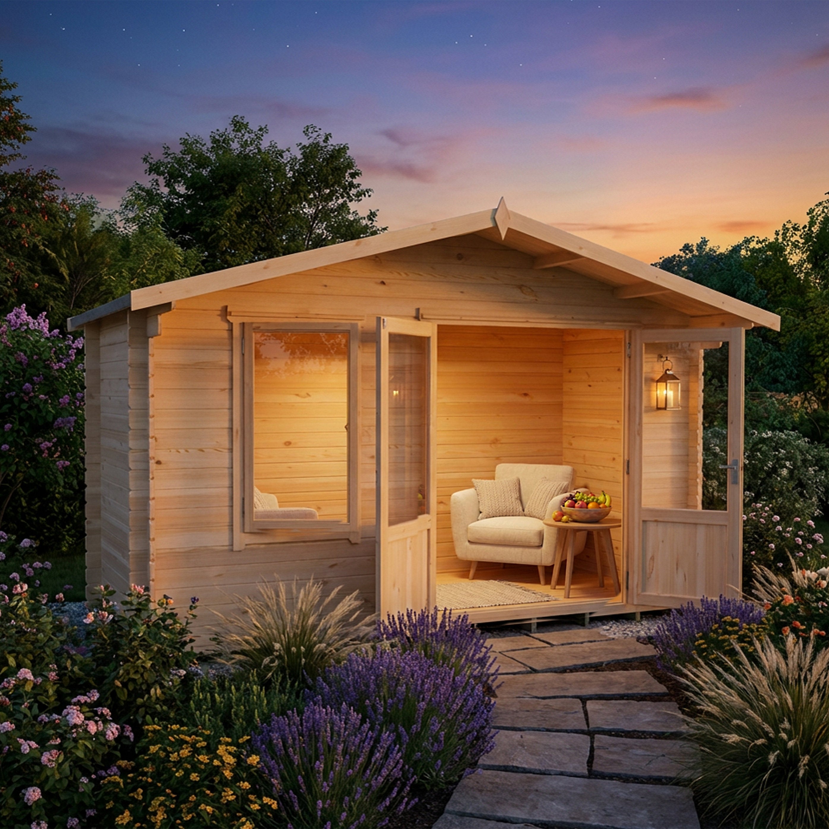 Shire Berryfield 13x6 Log Cabin