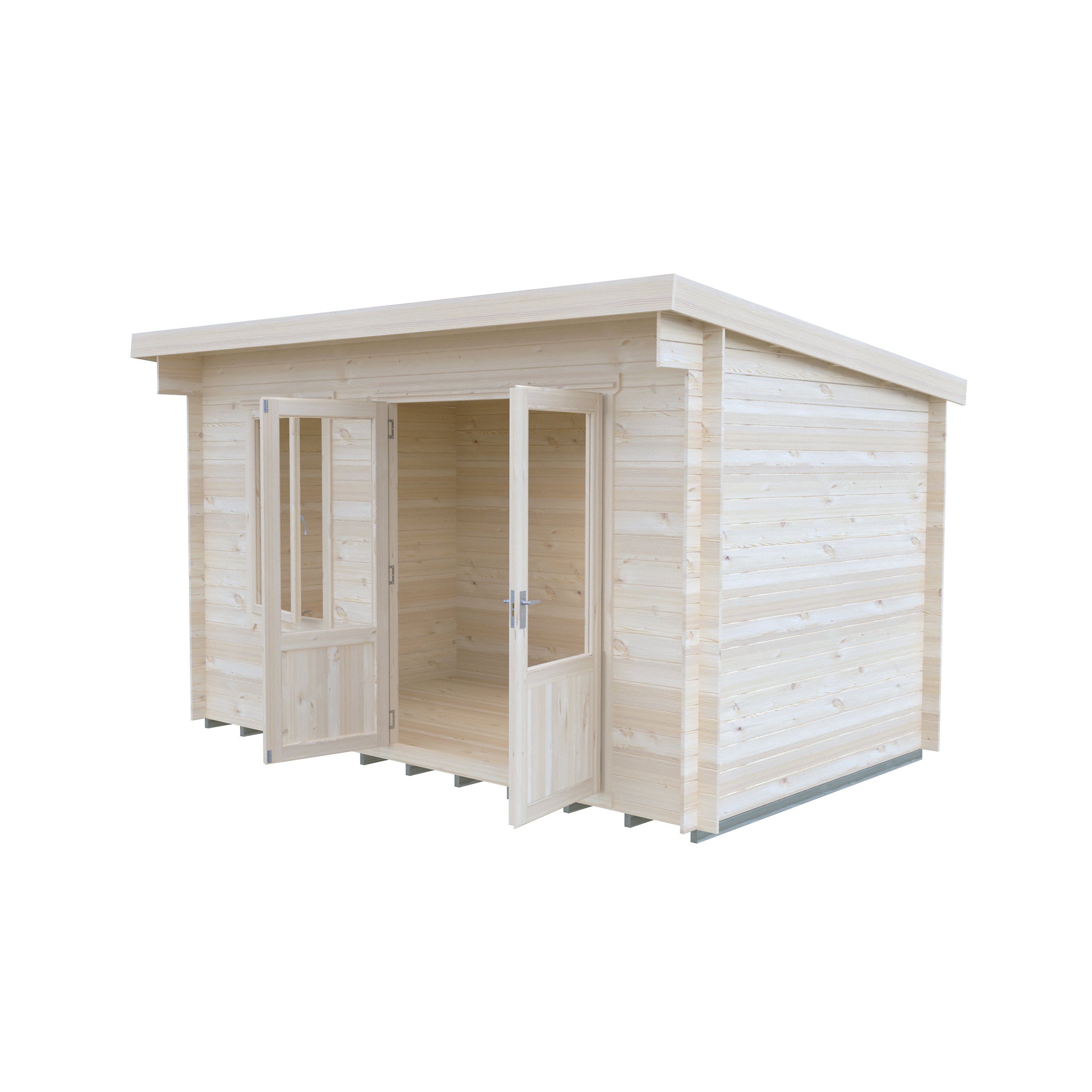 Shire Edgefield 13x8 Log Cabin