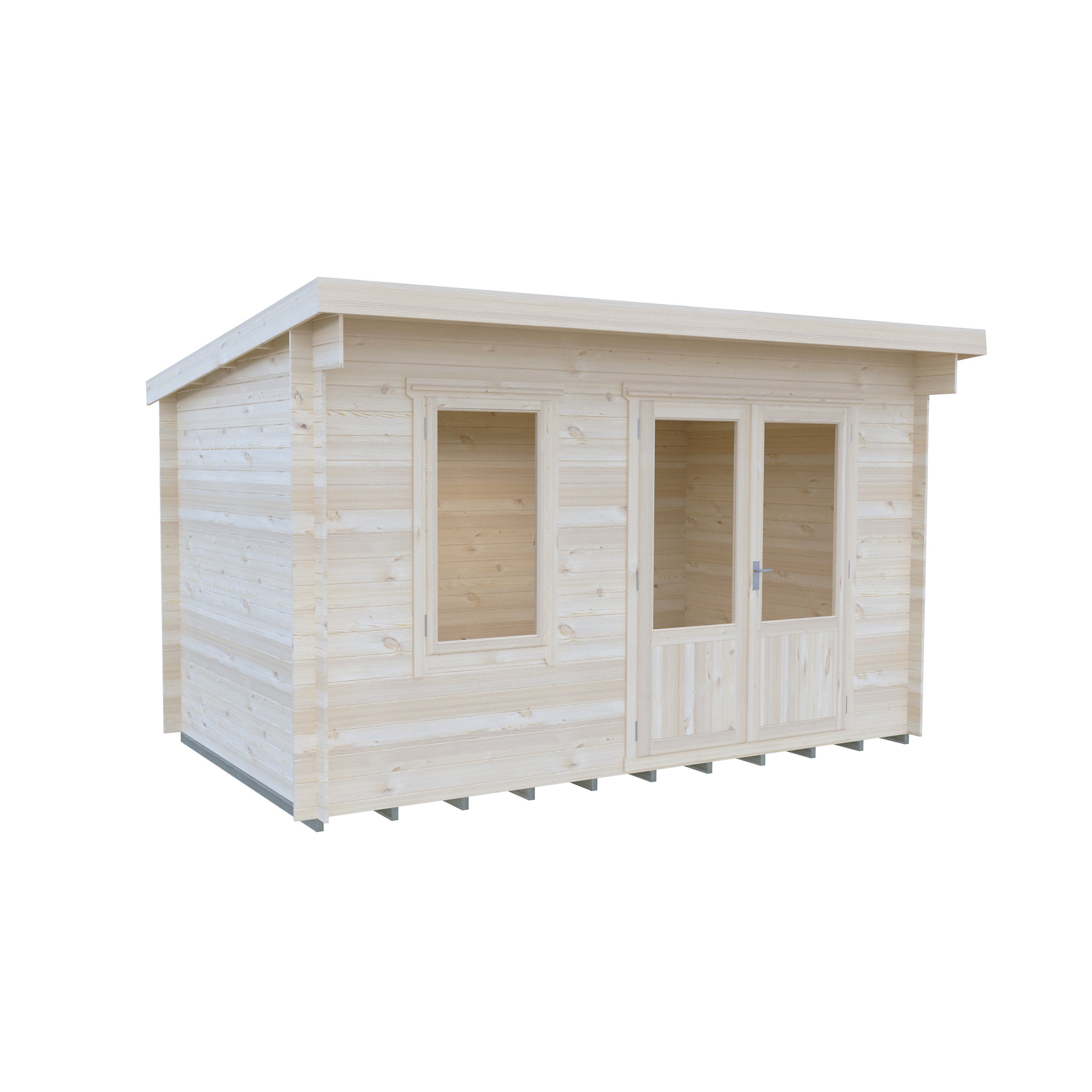 Shire Edgefield 13x8 Log Cabin