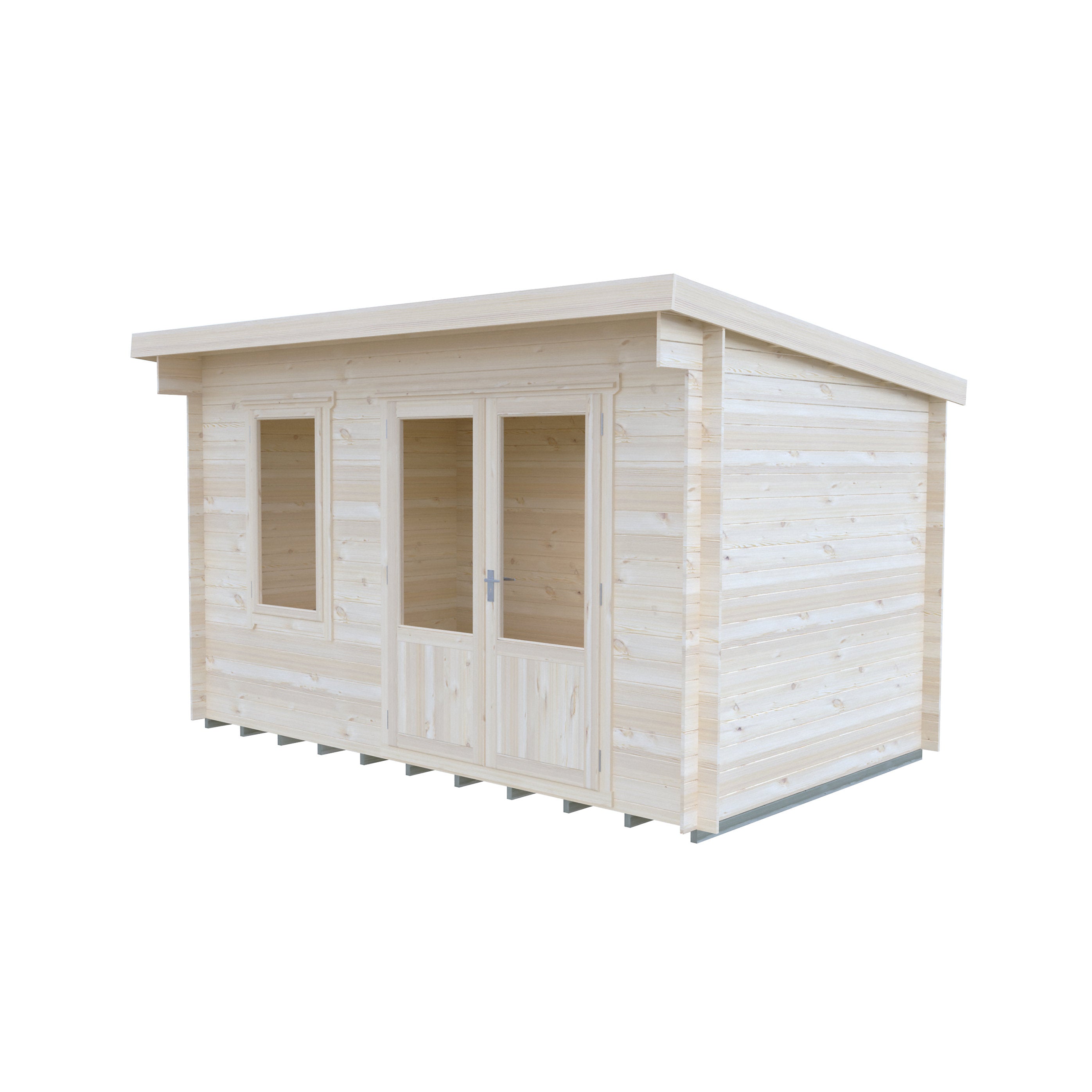 Shire Edgefield 13x8 Log Cabin