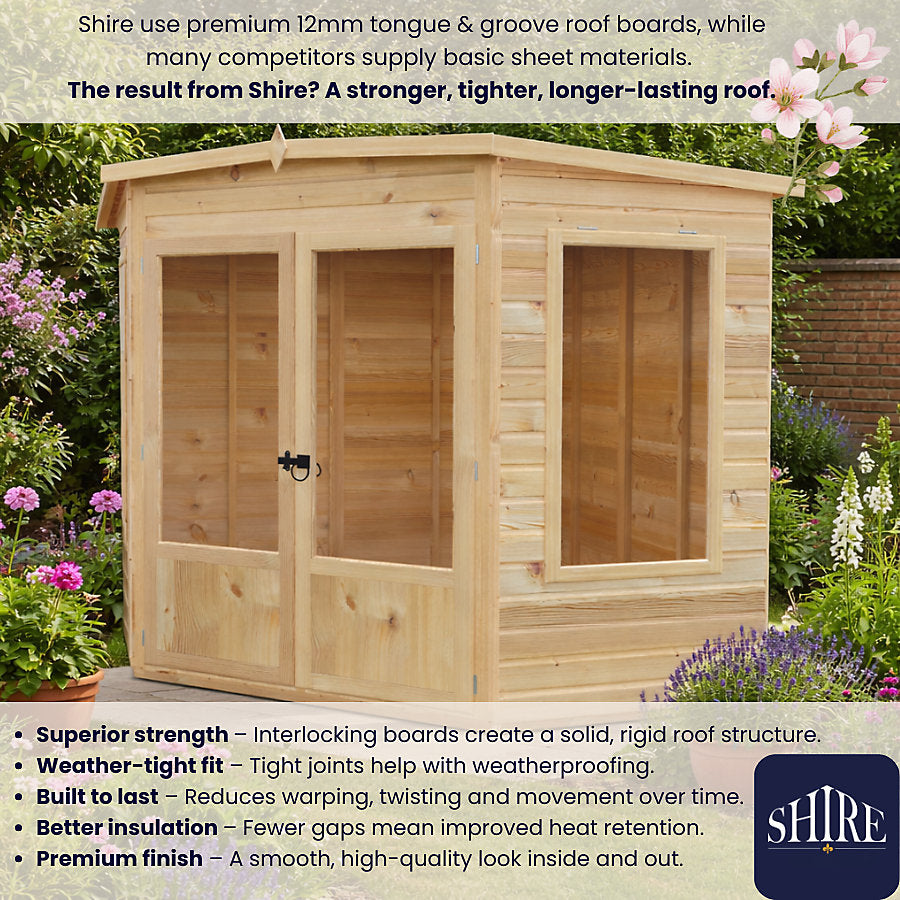Shire Ramsey 8x8 Summerhouse