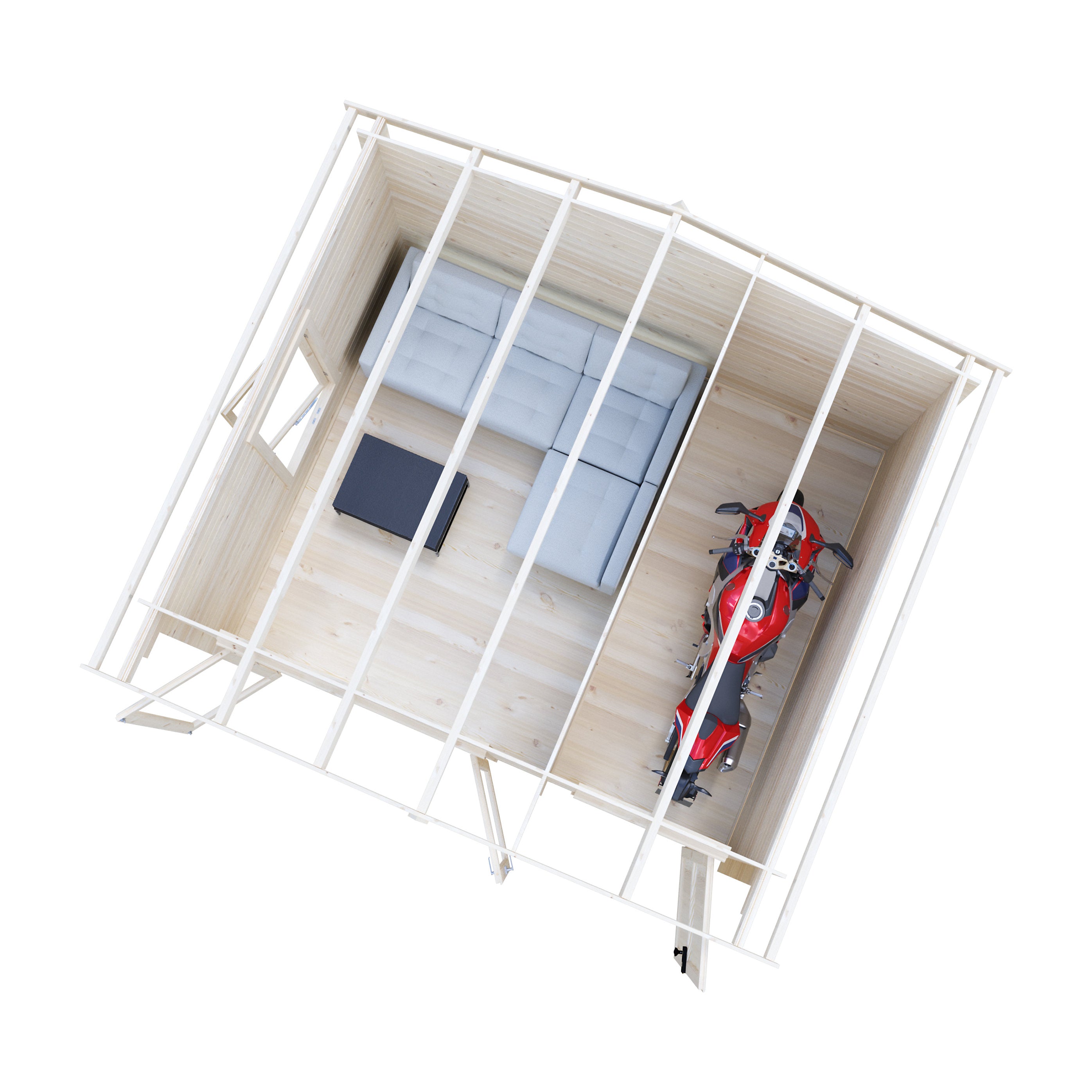 Shire Spalding 12x10 Log Cabin