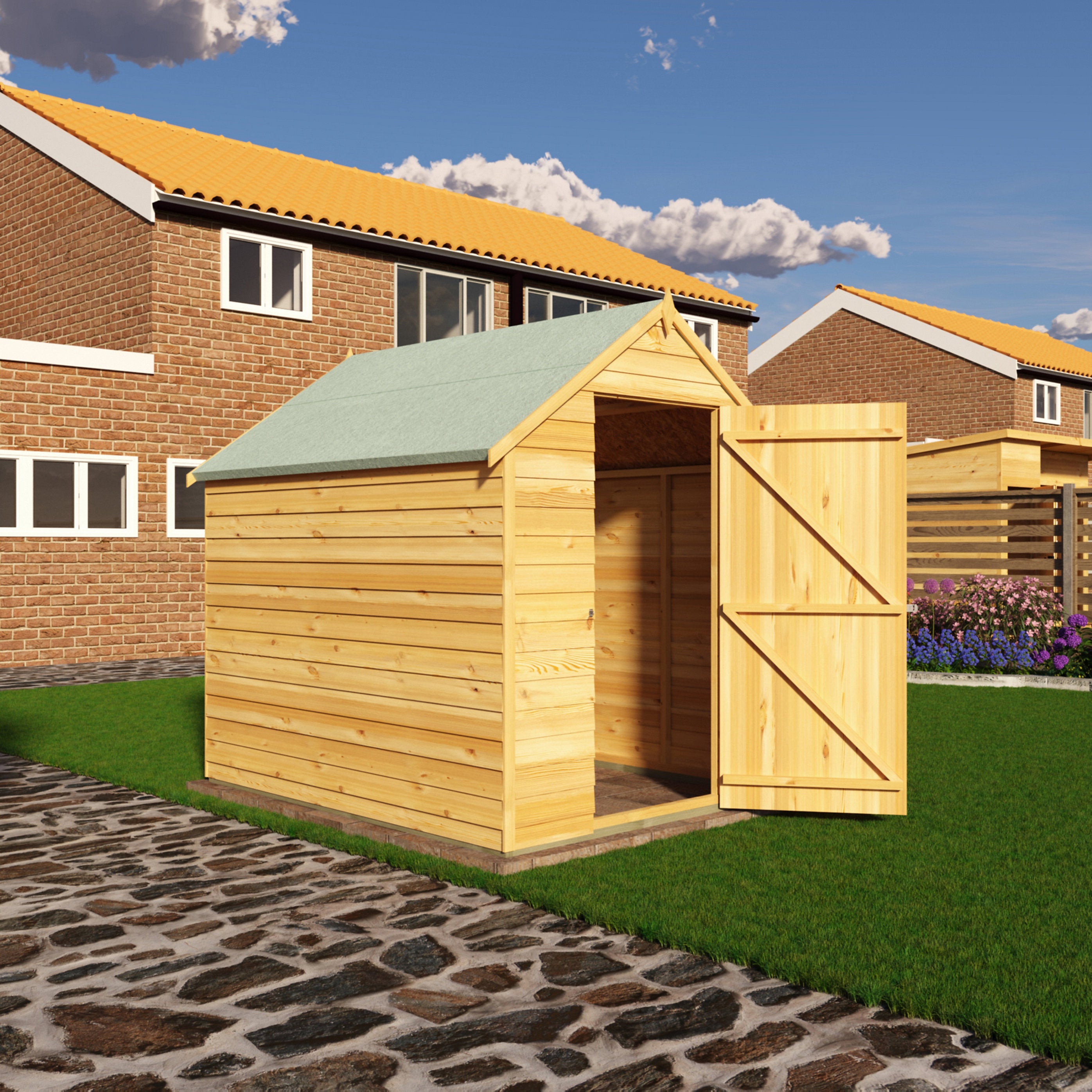 Shire Super Value Overlap Shed 7x5
