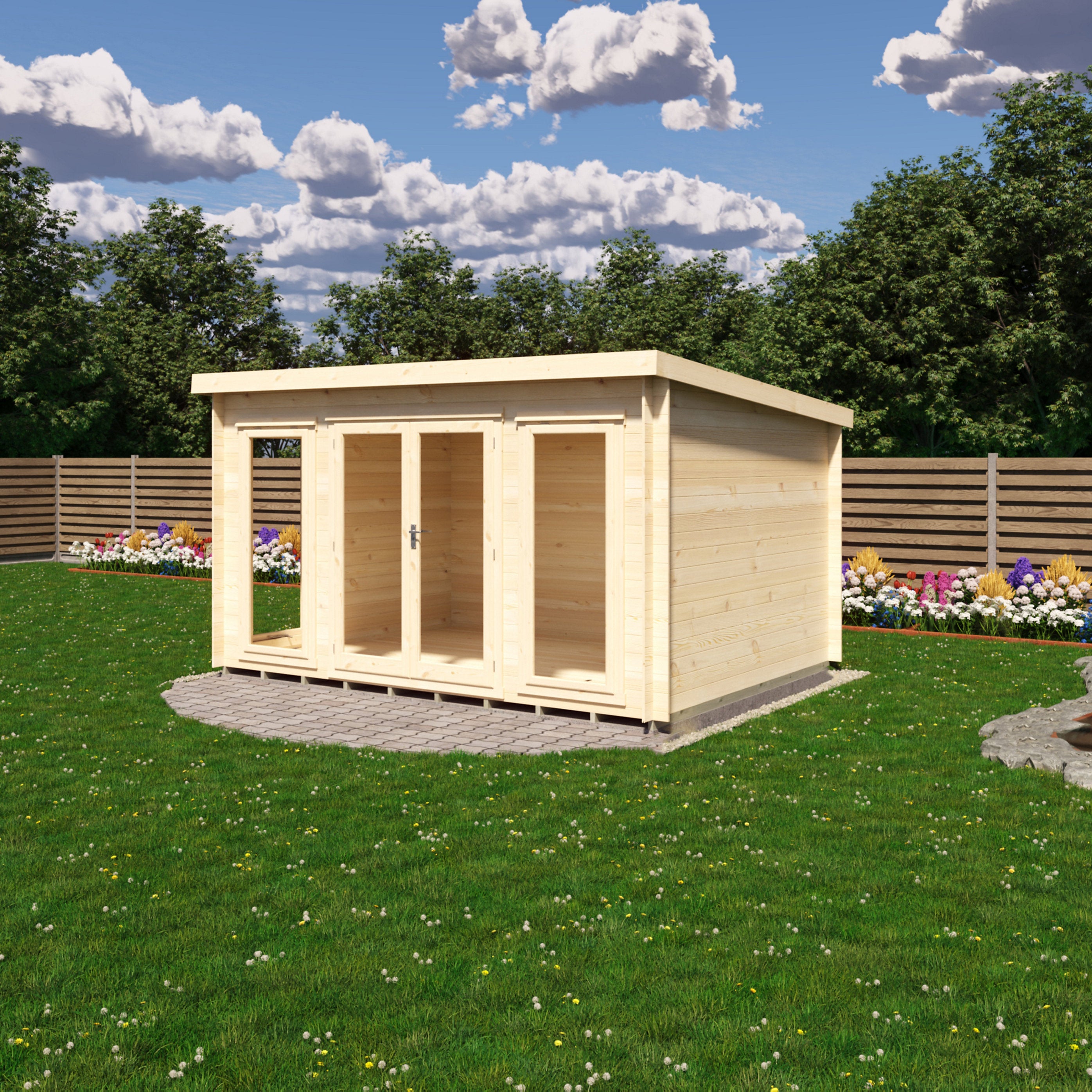Shire Tilney 13x10 Log Cabin