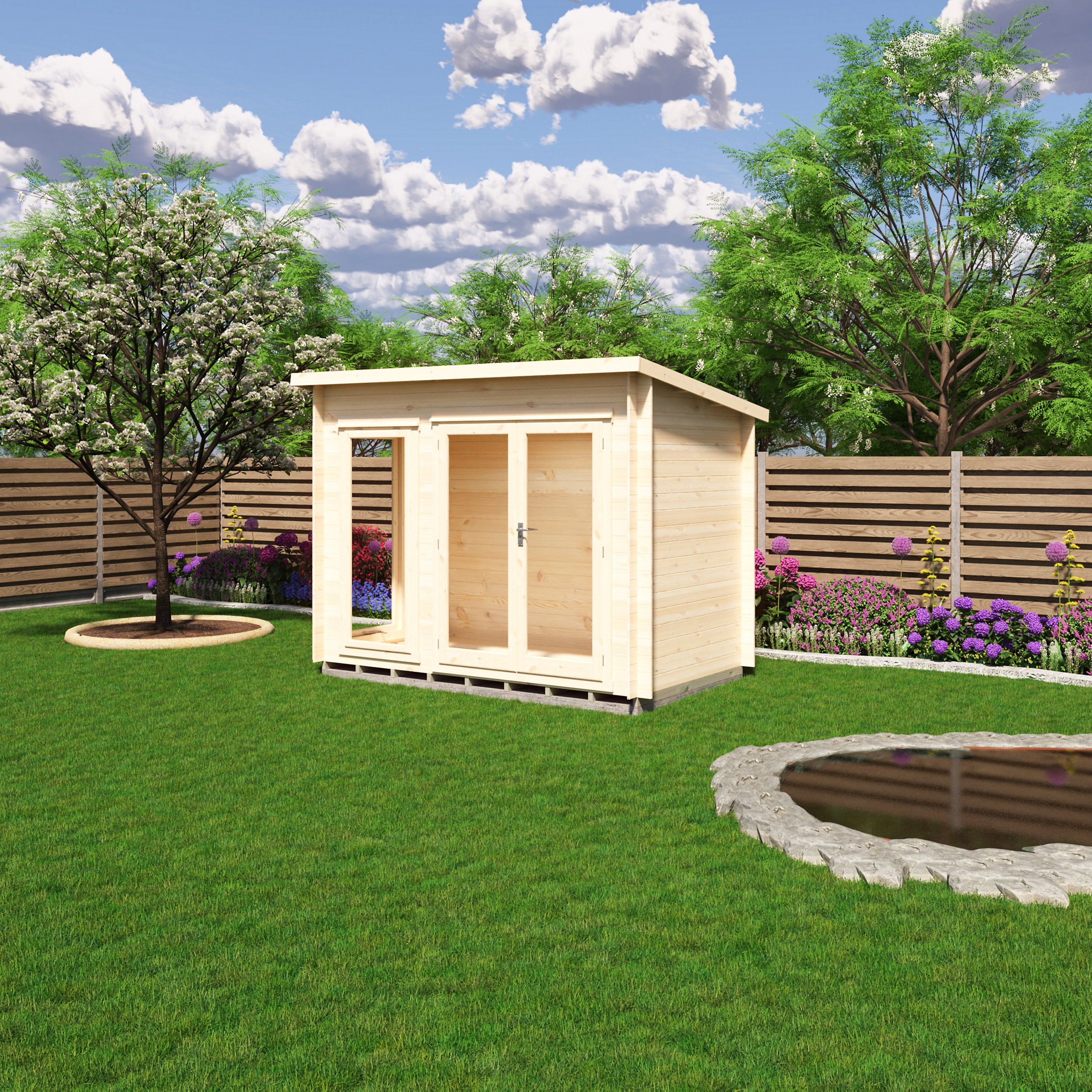 Shire Tilney 10x6 Log Cabin