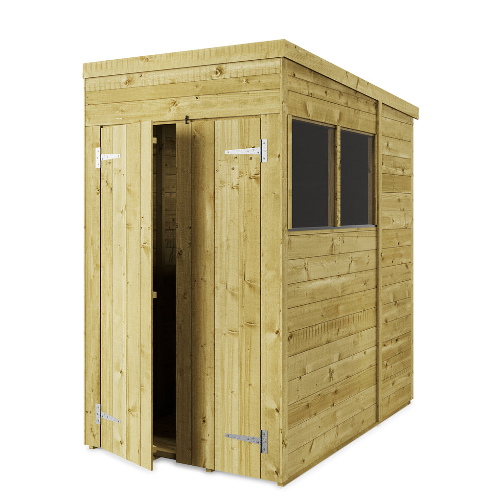 Store More Tongue and Groove Pent Shed - 4x6 Windowed