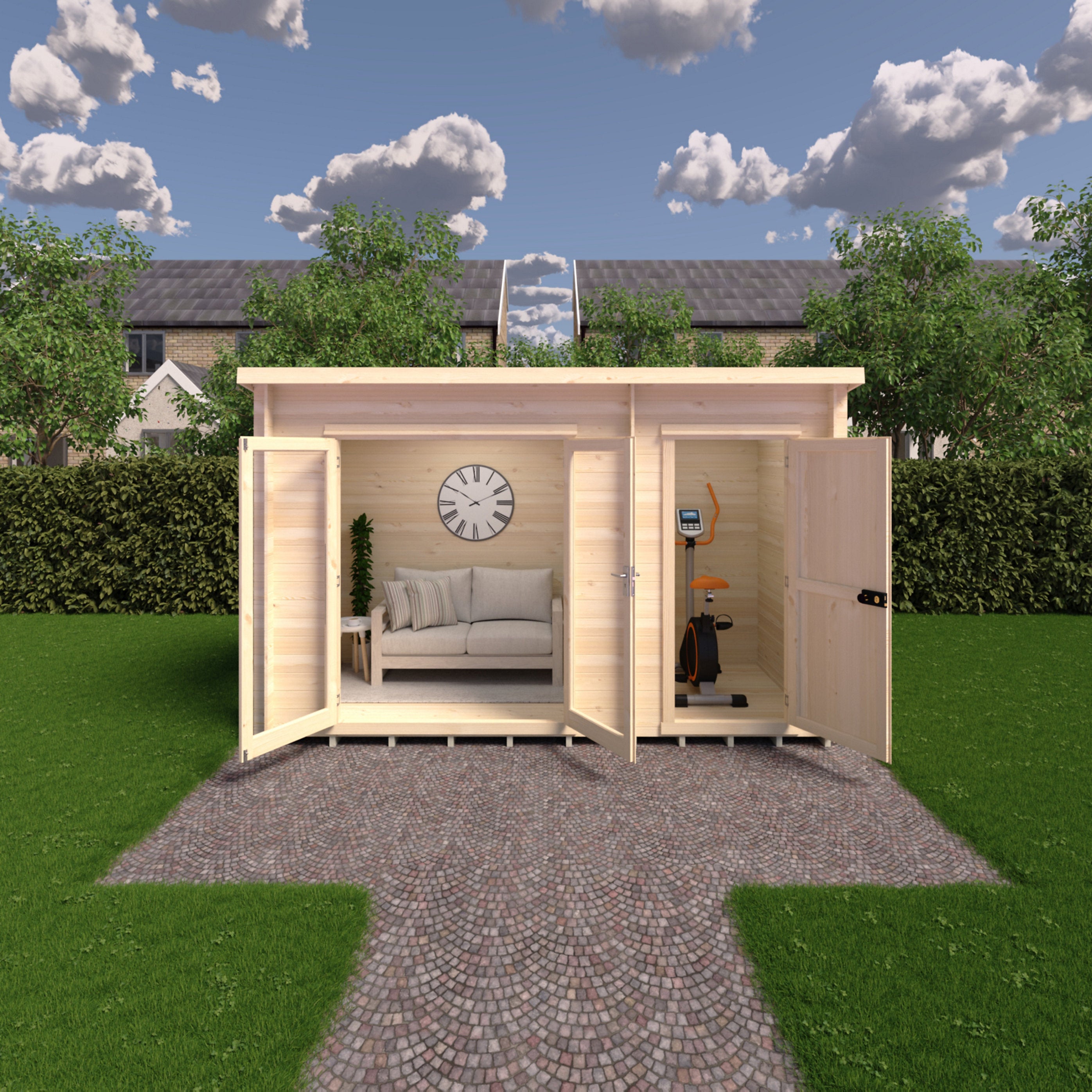 Shire Walsoken 6x12 Log Cabin