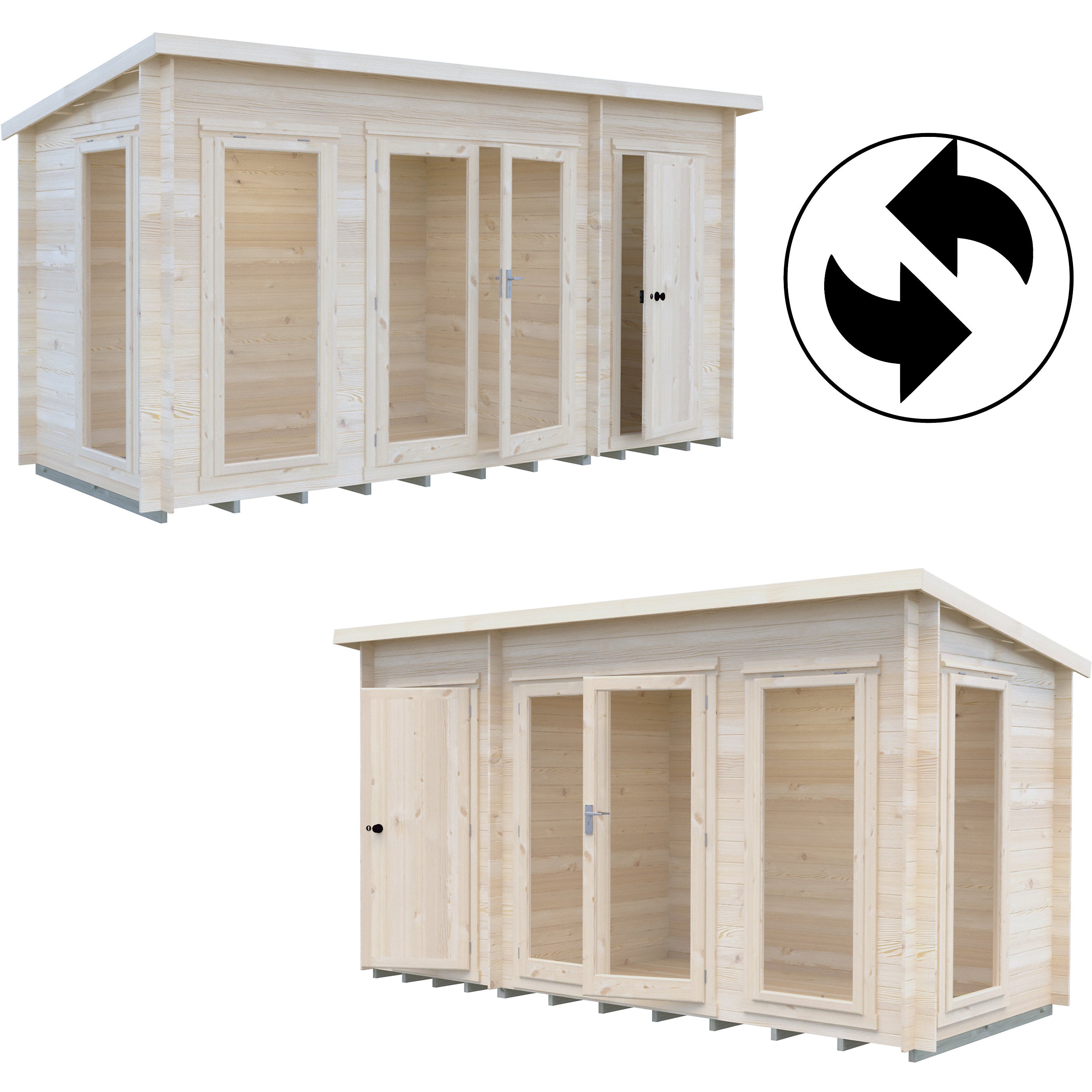 Shire Walsoken 6x14 Log Cabin