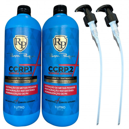 Robson Peluquero CCRP Activated Carbon Treatment Kit 1L - anydaydirect