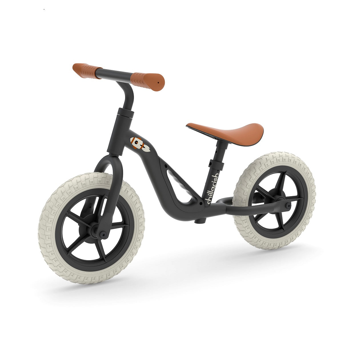 Chillafish Balance Bike Charlie Black - anydaydirect