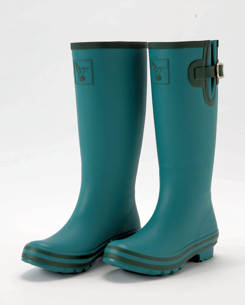 Evercreatures Deep Forest Tall Wellies - anydaydirect