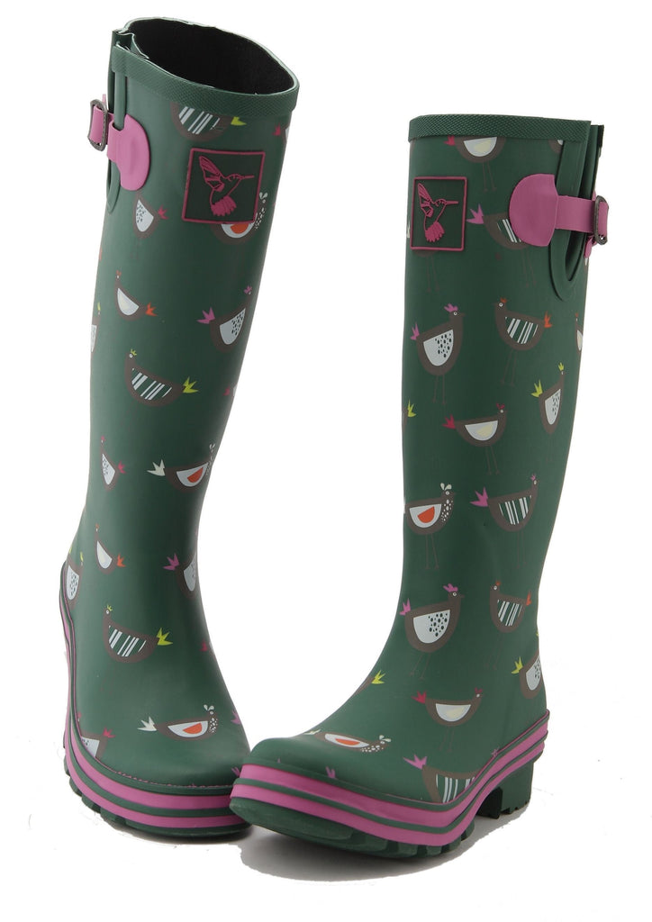 Evercreatures Chicken Tall Wellies - anydaydirect