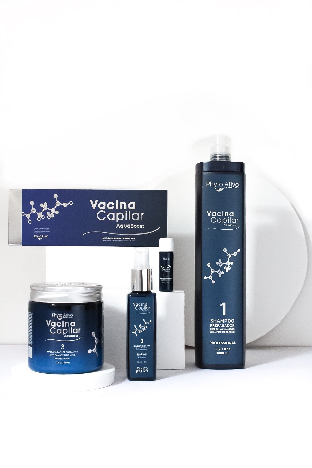 Phyto Ativo - Hair Vaccine Leave-in 130ml with Hyaluronic Acid - anydaydirect