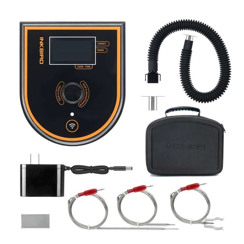 Grill temperature controller INKBIRD ISC-007BW - anydaydirect