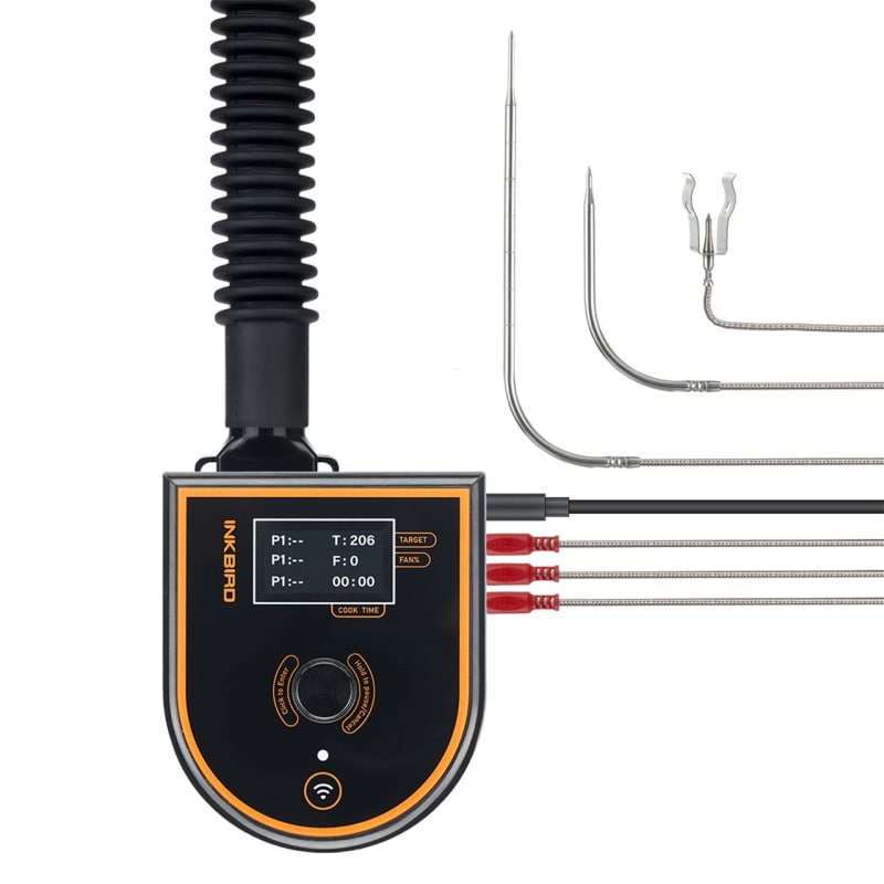 Grill temperature controller INKBIRD ISC-007BW - anydaydirect