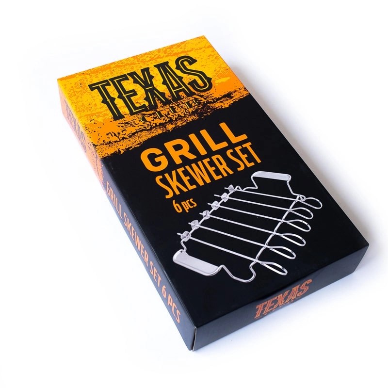 Texas Club Set of Skewers, 43.5x25. (Media/Grande/Limited) - anydaydirect